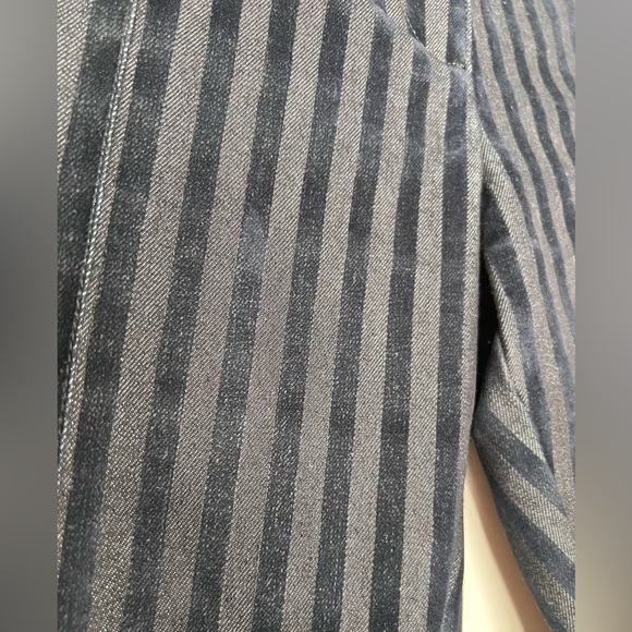 Derek Lam 10 Crosby, Size:2, Navy velvet striped pants 👖, EUC, Like new. - Picture 8 of 10